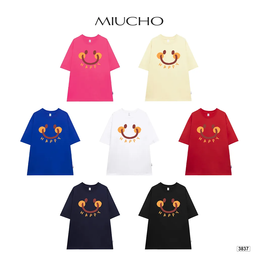 Áo thun gia đình mẹ và bé Happy trẻ trung dễ thương đáng yêu Kado 3836_thumbnail_6