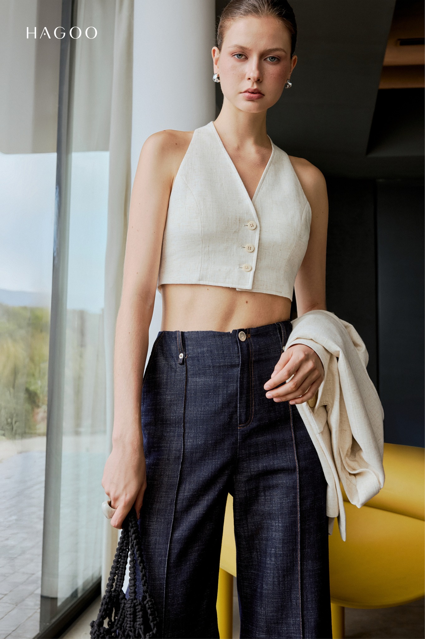 Áo yếm croptop HAGOO