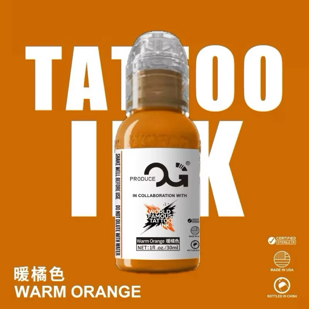 OG x World Famous Ink - Warm Orange