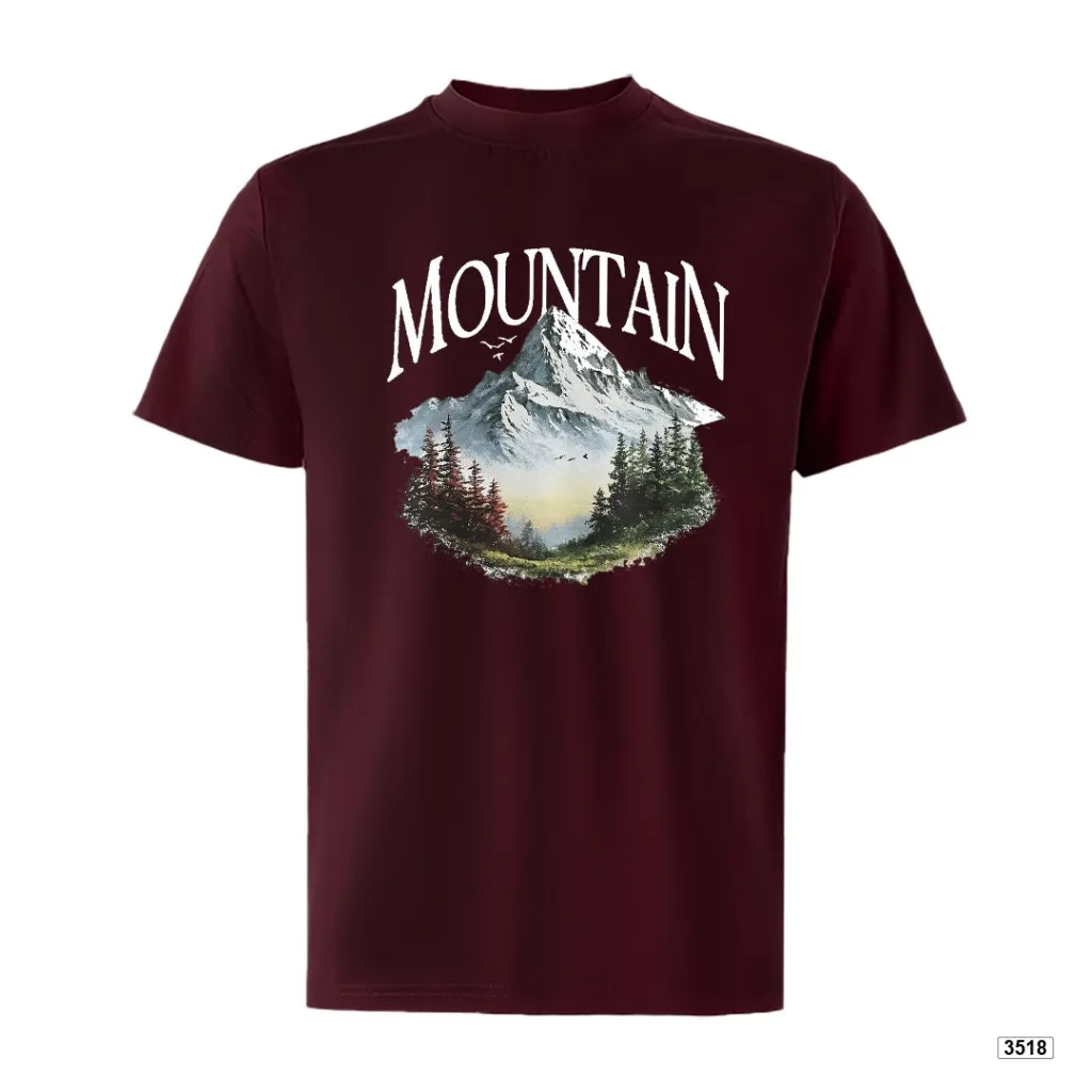 Áo thun nam form rộng Mountain TeePrint 3518_thumbnail_15