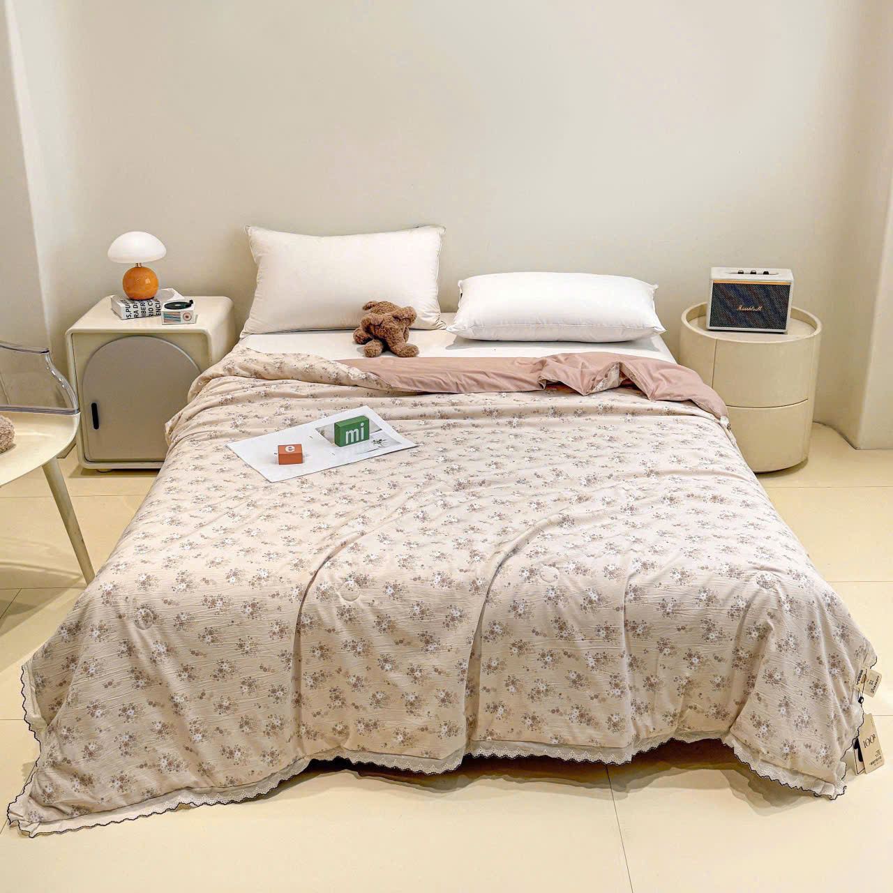 E471 CHĂN HÈ IN HOA VIỀN REN YOBOO ( 2m*2.3m )_thumbnail_12