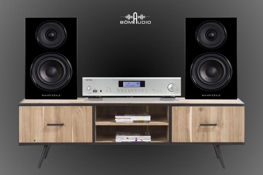Combo Amply ROTEL A14MKII + WHARFEDALE DIAMOND 12.2 - B32
