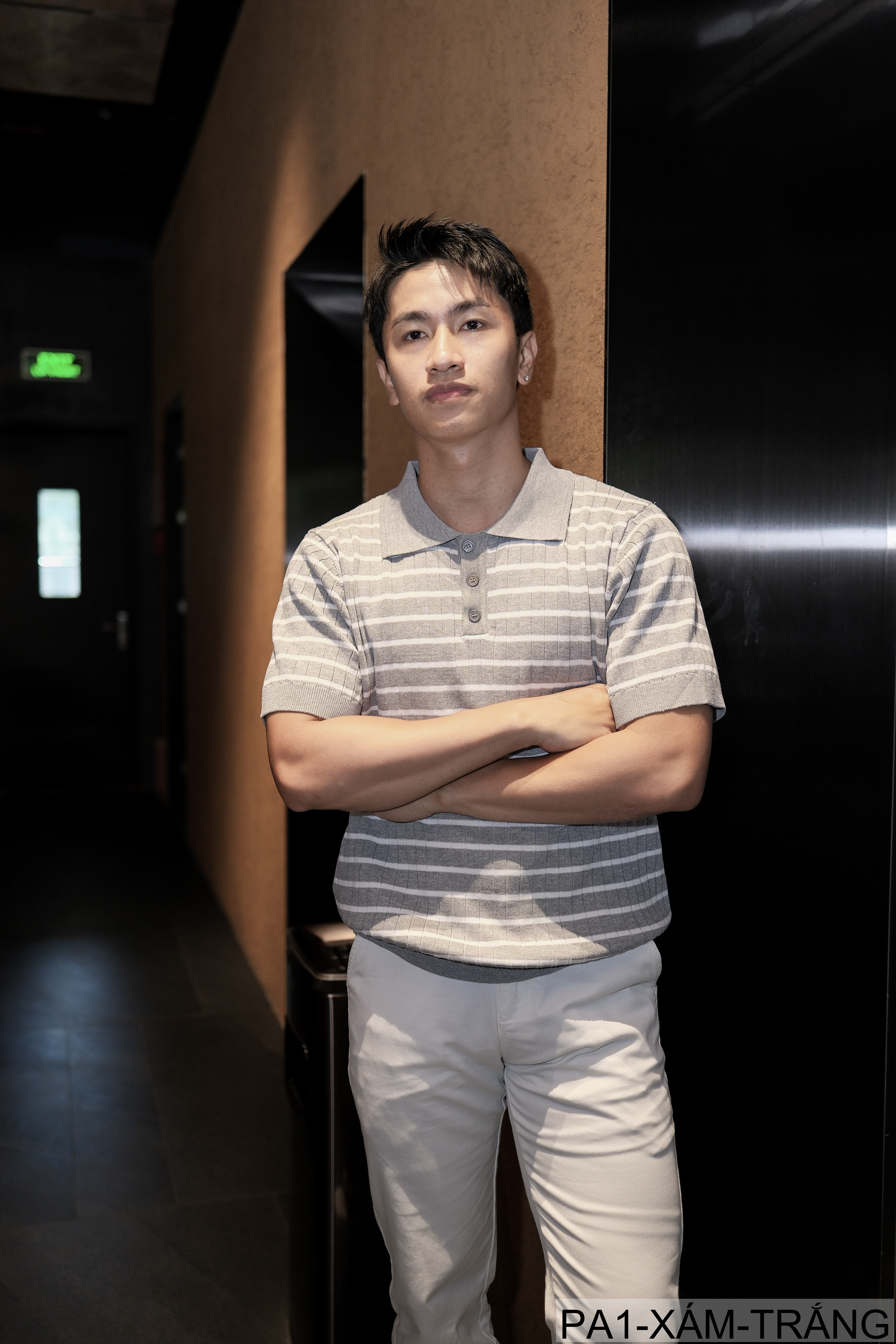 PA1 - Áo Polo Nam Kẻ Sọc Dáng Rộng Phong Cách Hàn Quốc Mùa Hè_thumbnail_28
