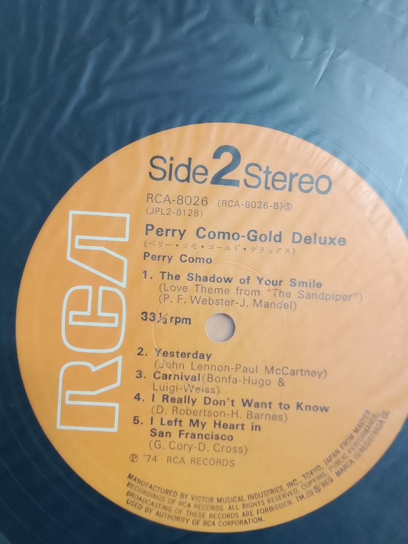 PERRY COMO - GOLD DELUXE _thumbnail_4