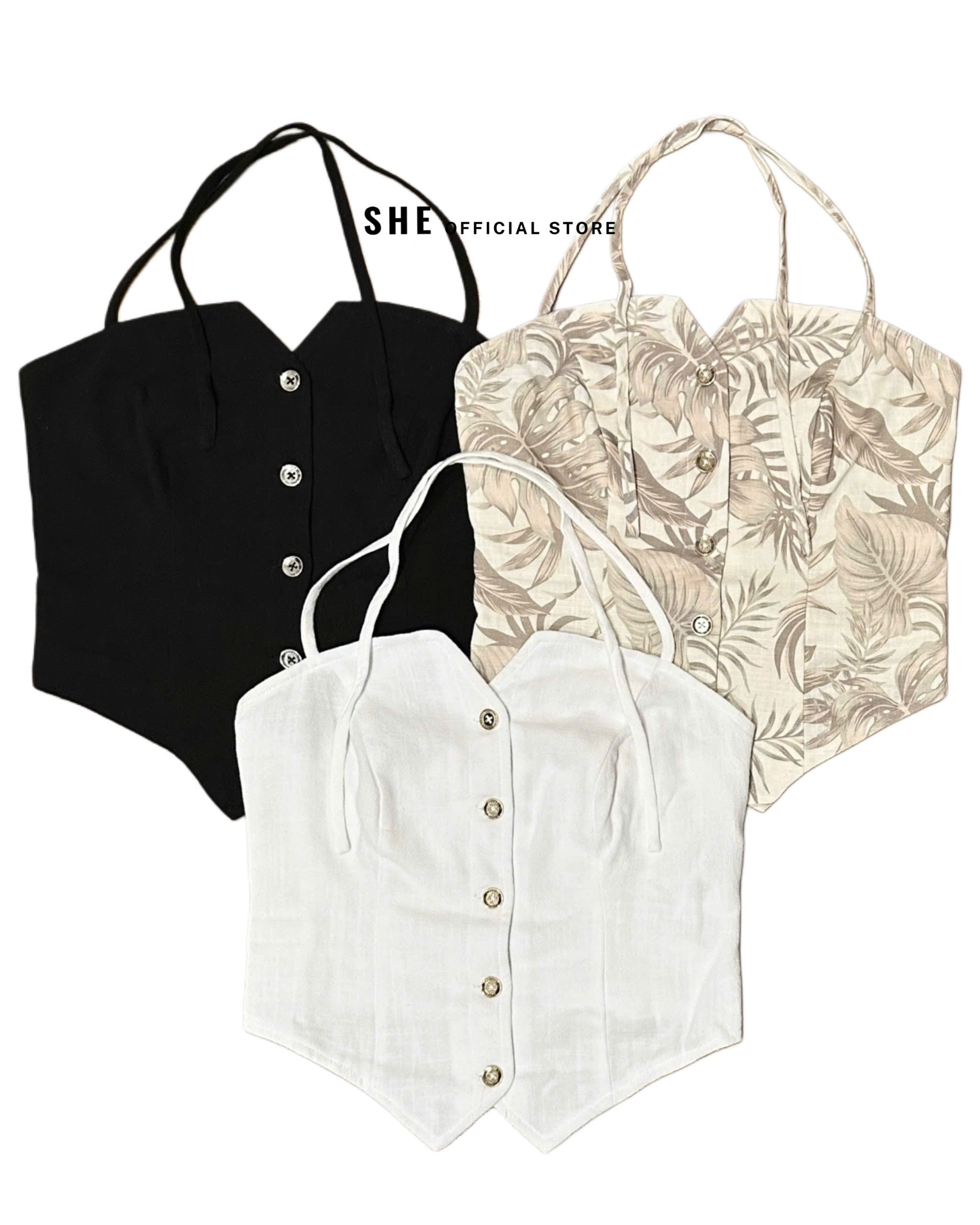 I198 ÁO KIỂU SÁT NÁCH 3M