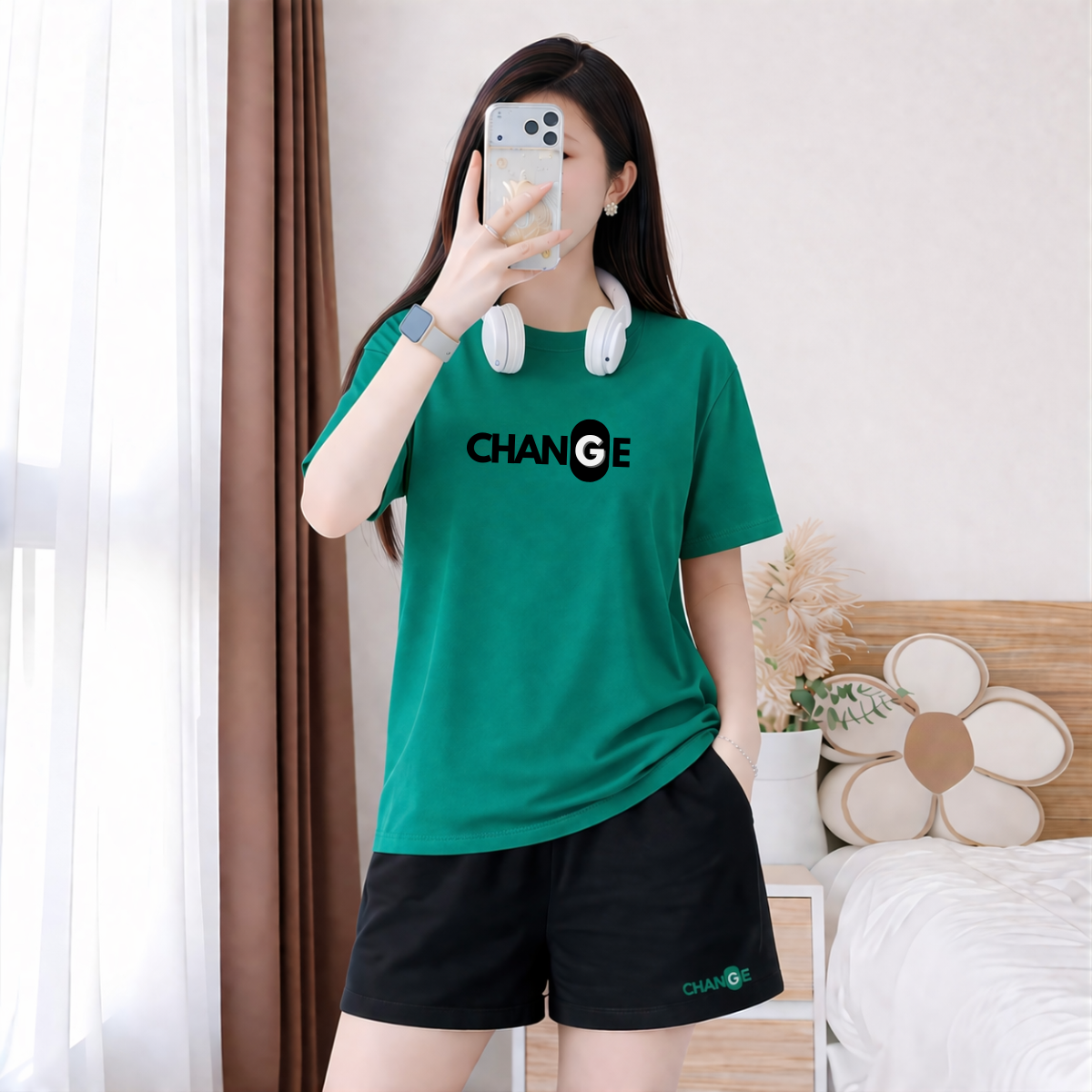Set đồ nữ LOZA 'Change' nhiều màu sắc - Đồ bộ nữ  form rộng chất liệu thun cotton 4 chiều - BP14_thumbnail_6