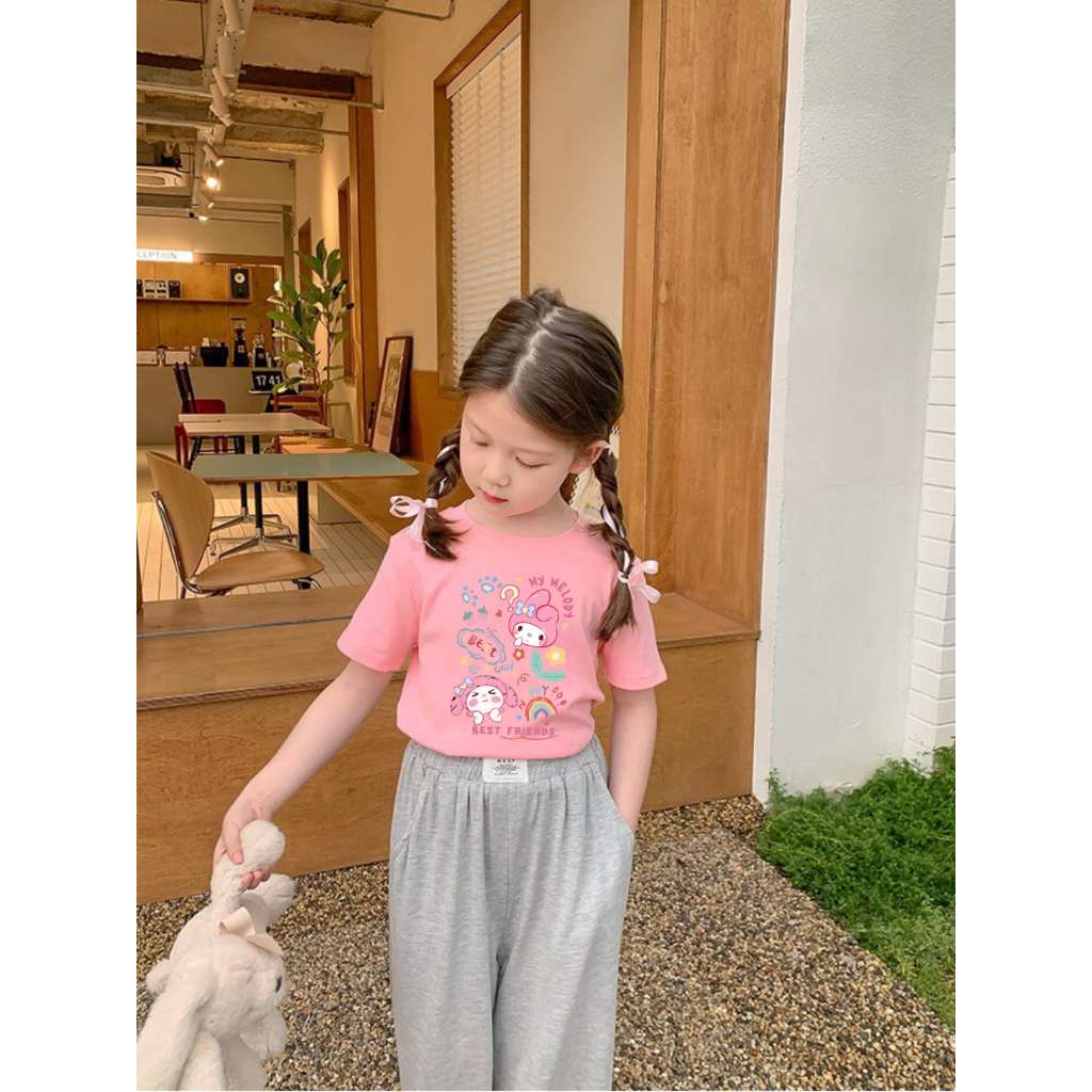 [XẢ KHO SIZE 120] Áo phông cho bé trai bé gái nhiều mẫu chất liệu thun cotton mềm mát size từ 18-22kg - Loza Kids XA0005_thumbnail_2