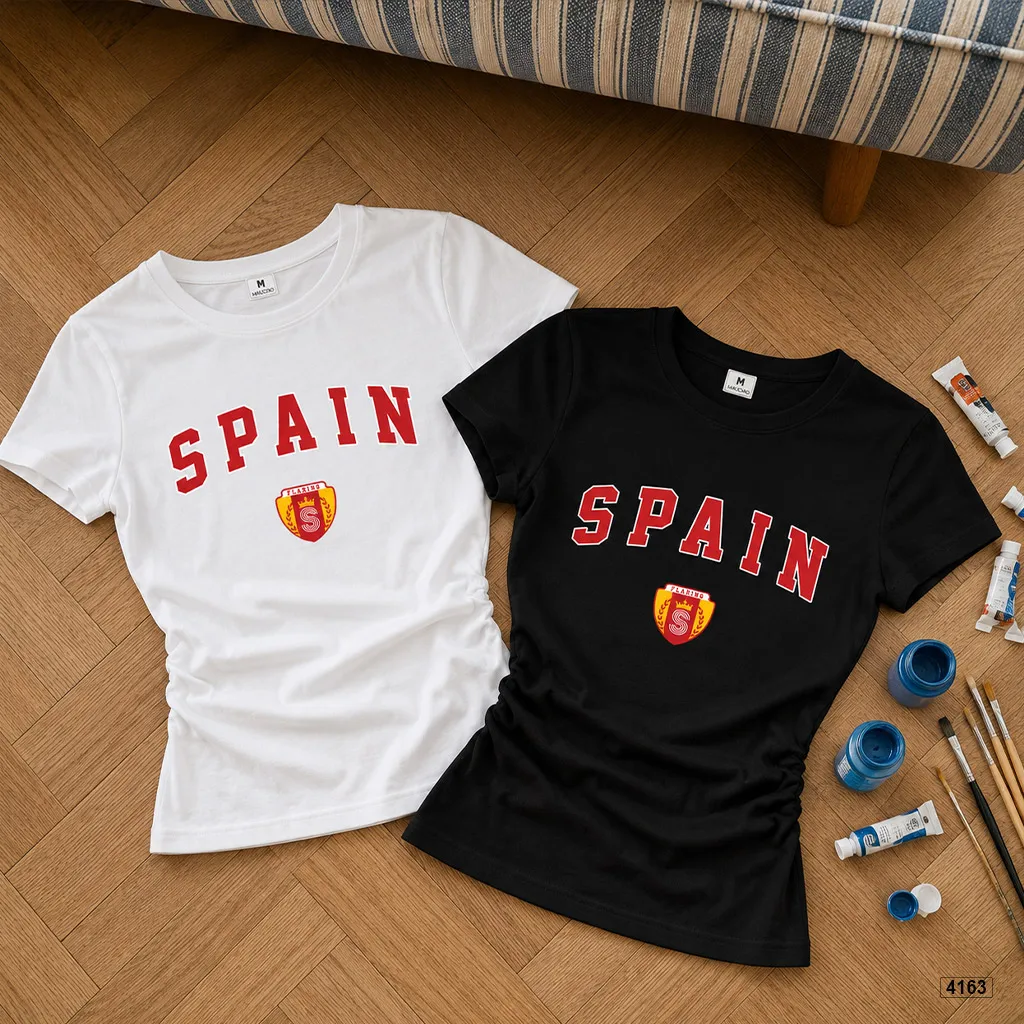 Áo thun form ôm body tôn dáng Spain cá tính Beezy 4163_thumbnail_7