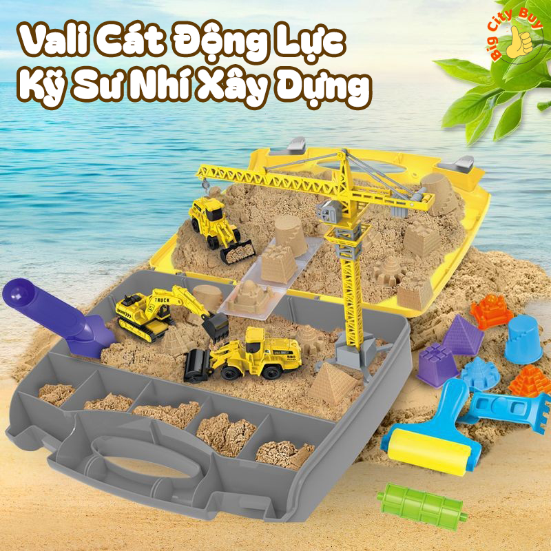 Vali Cát Động Lực Cho Bé, Giúp Bé Trở Thành Kỹ Sư Nhí Xây Dựng Cực Sáng Tạo_thumbnail_0