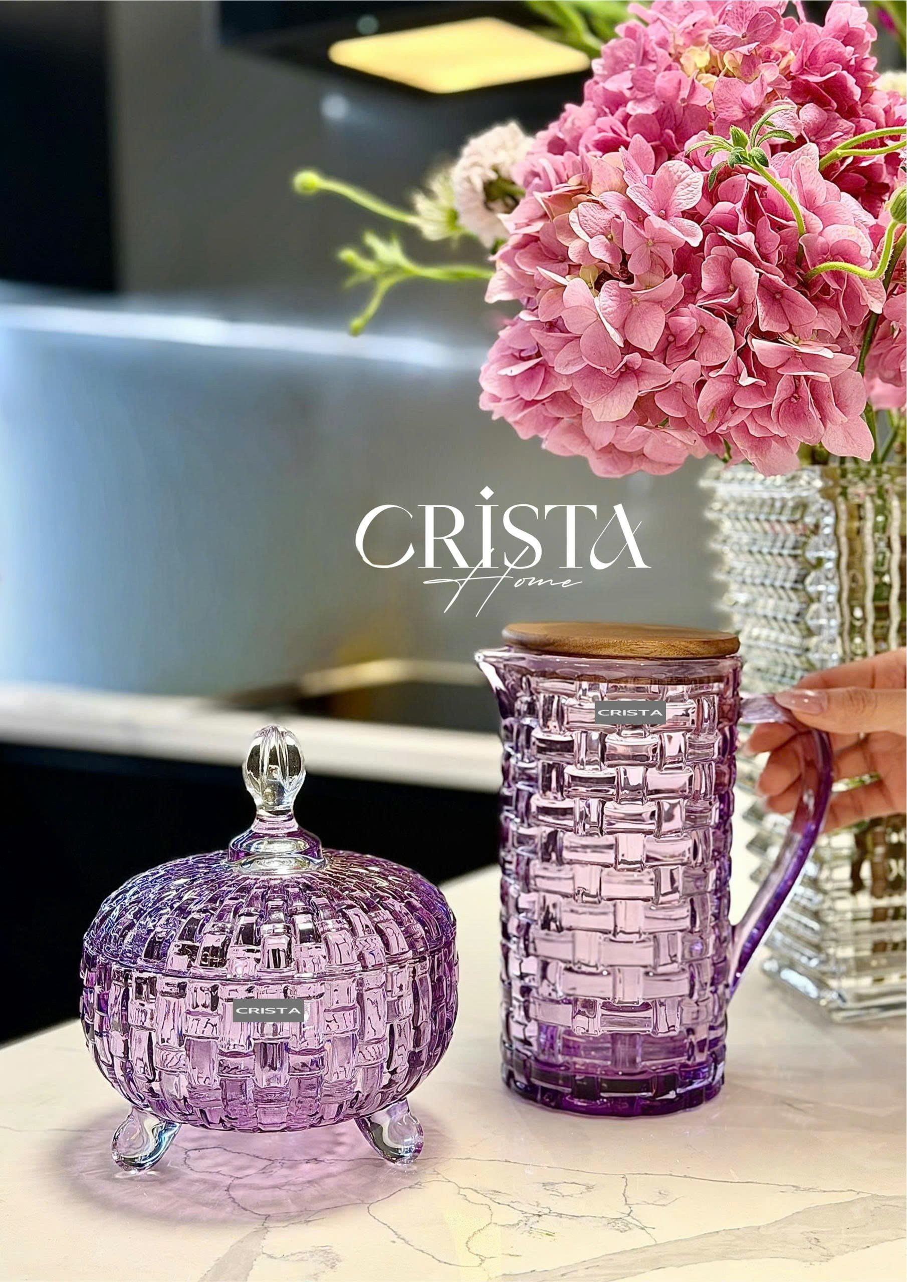 Bình thủy tinh CRISTA HOME vân caro 1000 ml_thumbnail_22