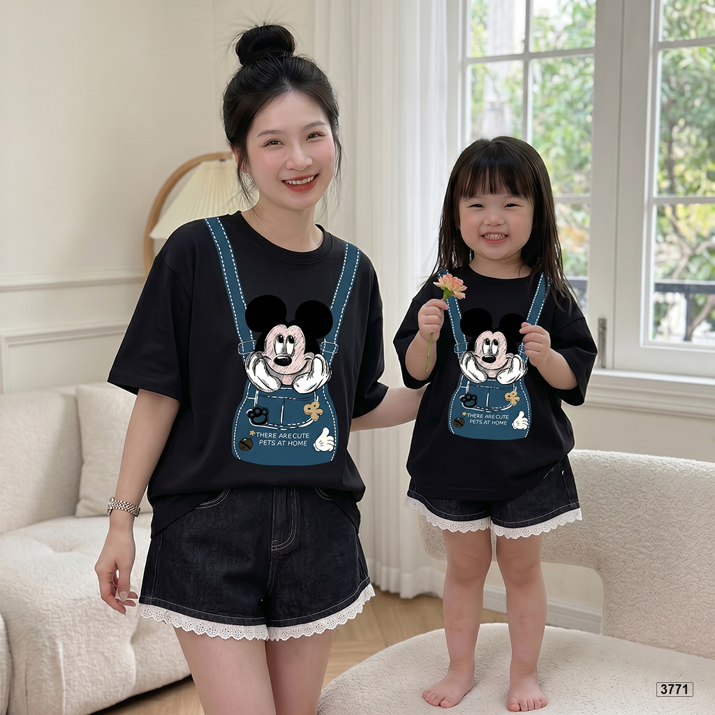 Áo thun mẹ và bé Miicky Mouse đáng yêu Kado 3771_thumbnail_2