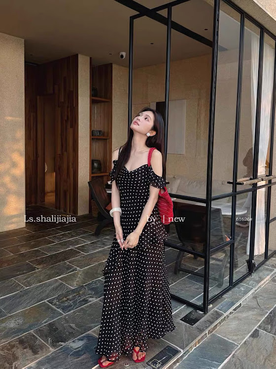 Lucas - váy 2 dây cổ đổ bèo tay 2 lớp dáng dài chân xòe SHALIJIA_thumbnail_7
