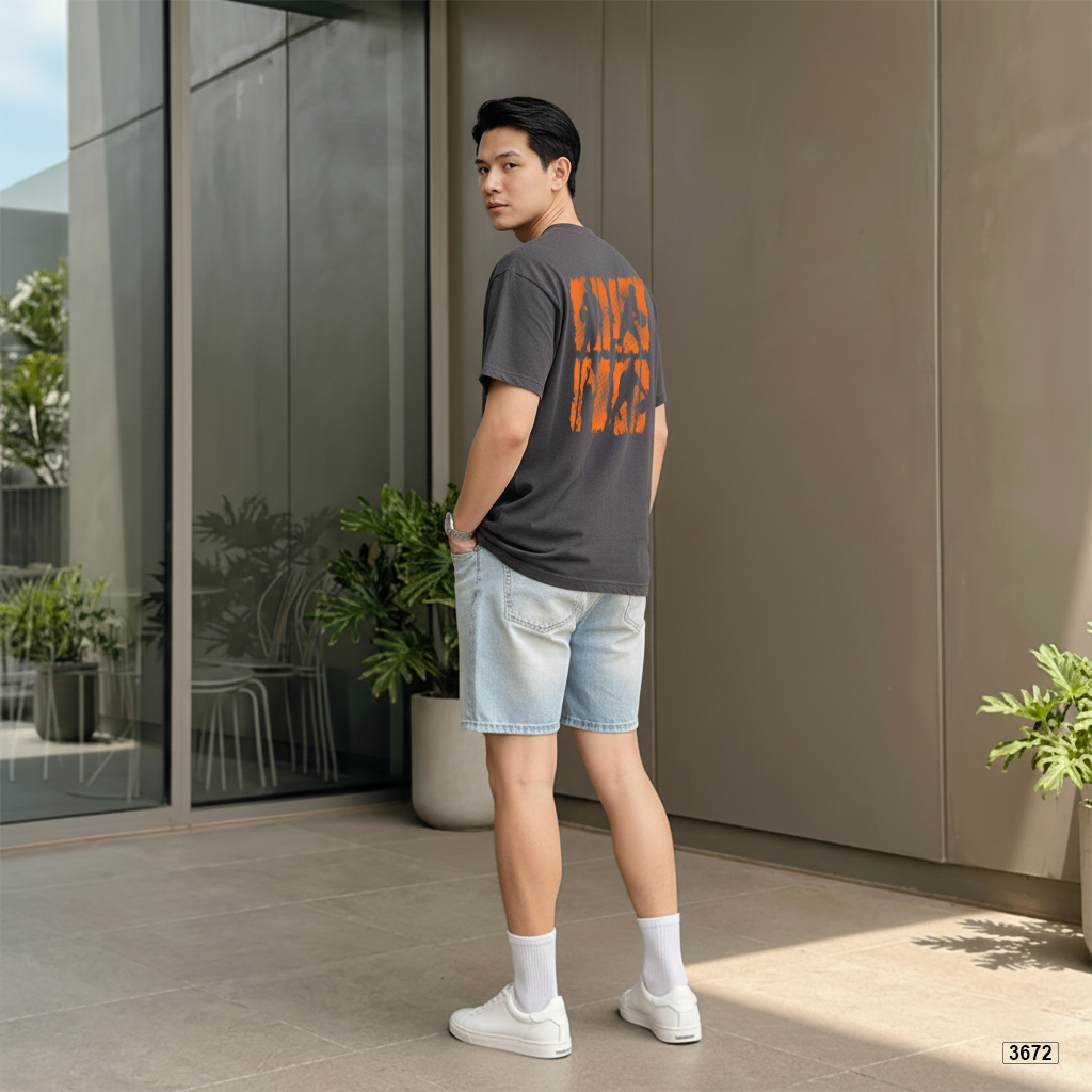 Áo thun nam form rộng sporty style Polux 3672_thumbnail_7