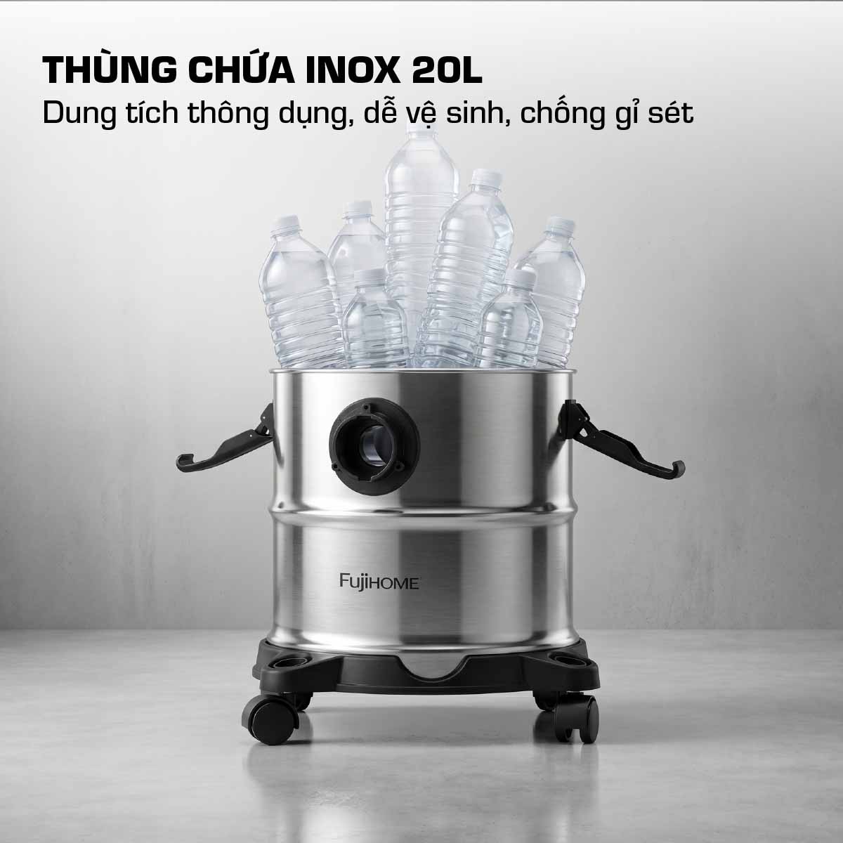 Máy hút bụi công nghiệp Fujihome VC20N_thumbnail_6