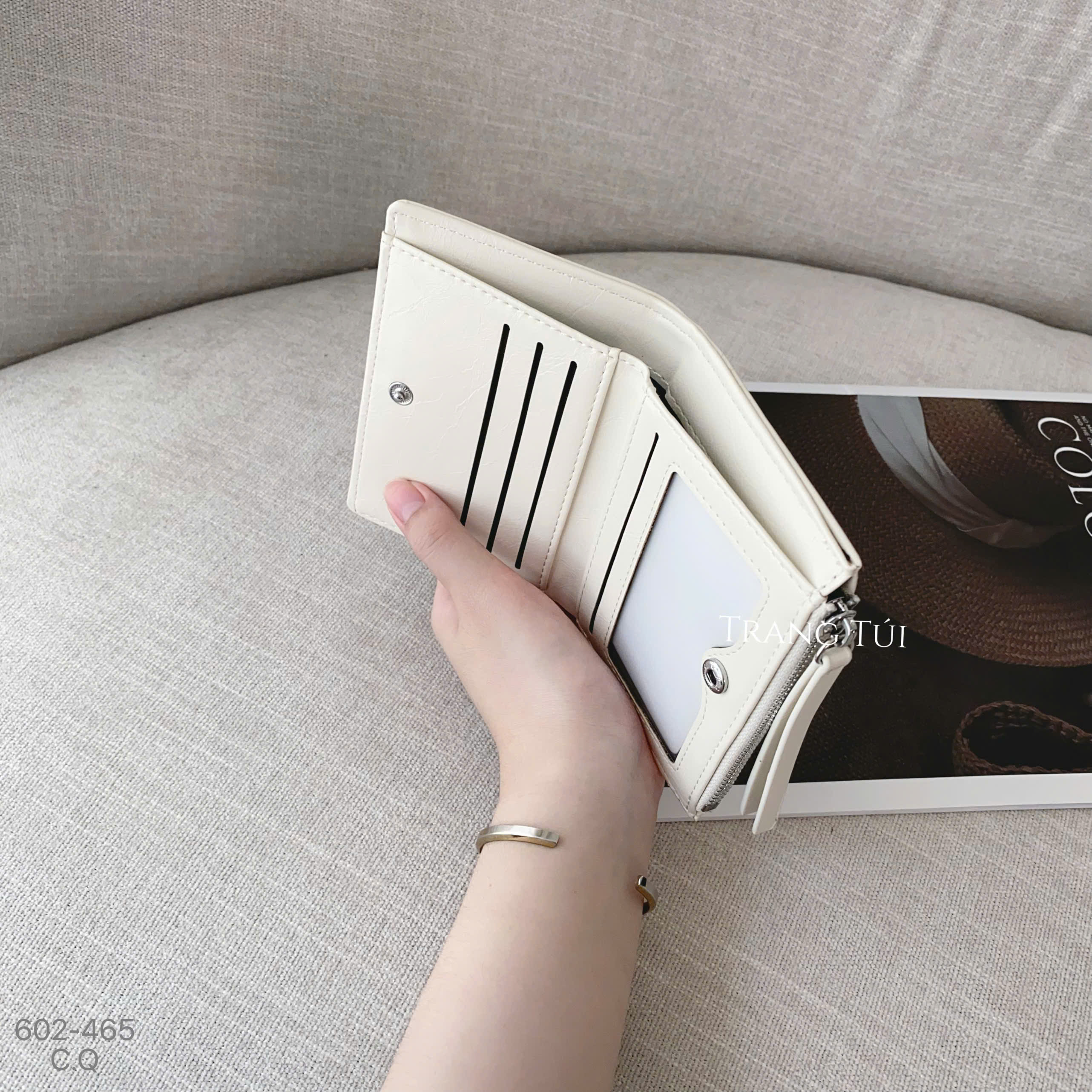 Ví ngắn da trơn T2602-465_thumbnail_6