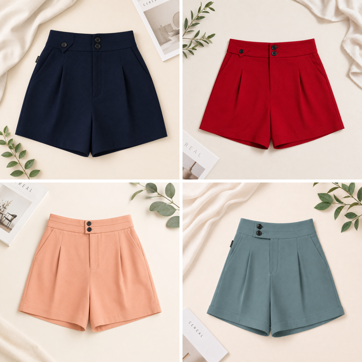 Quần short nữ nhiều mẫu lẻ size xả kho - Combo 2c chỉ còn 99k/c - Loza XA016 XA016