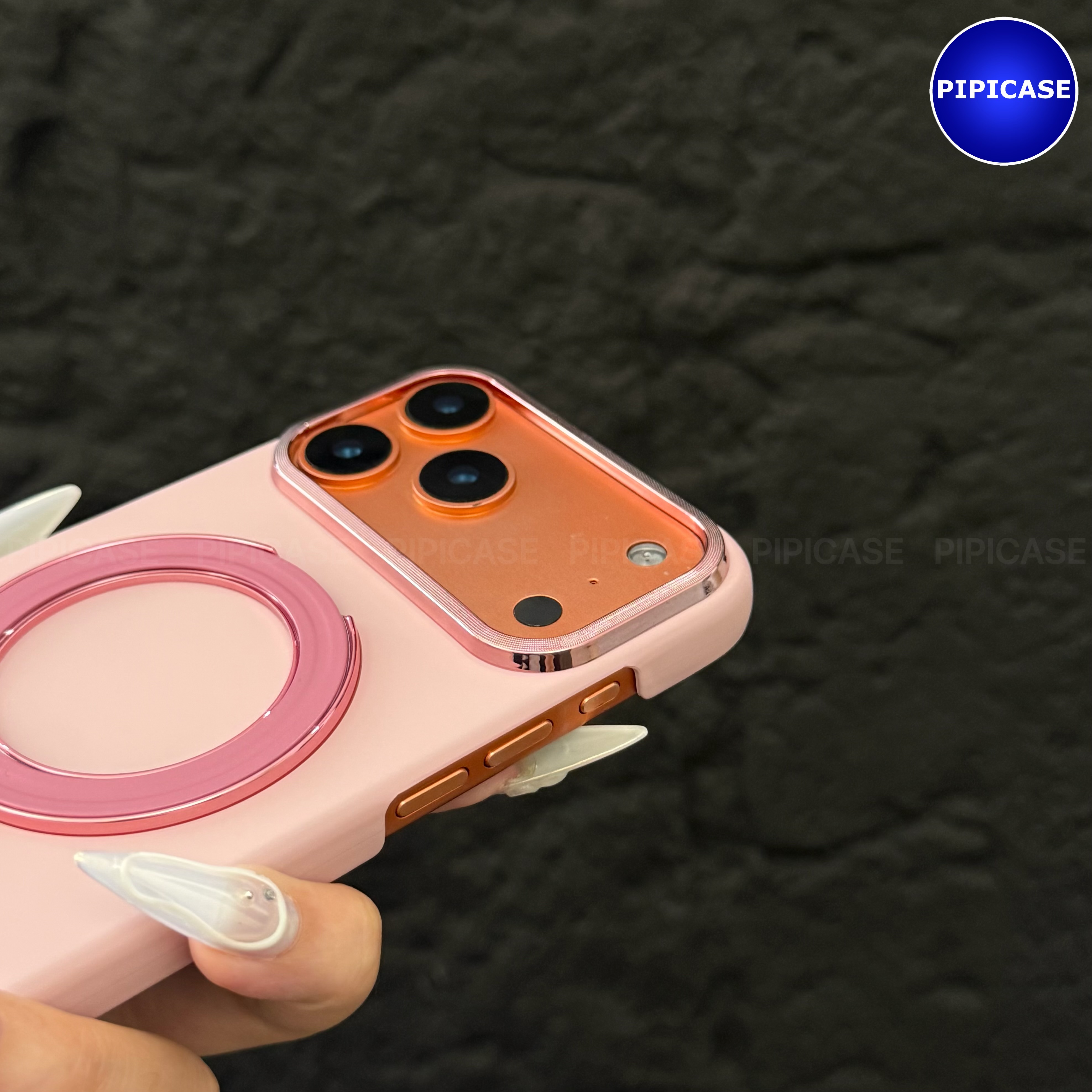 Ốp Lưng iPhone 17 Pro Max - Titan Force - Hồng_thumbnail_5