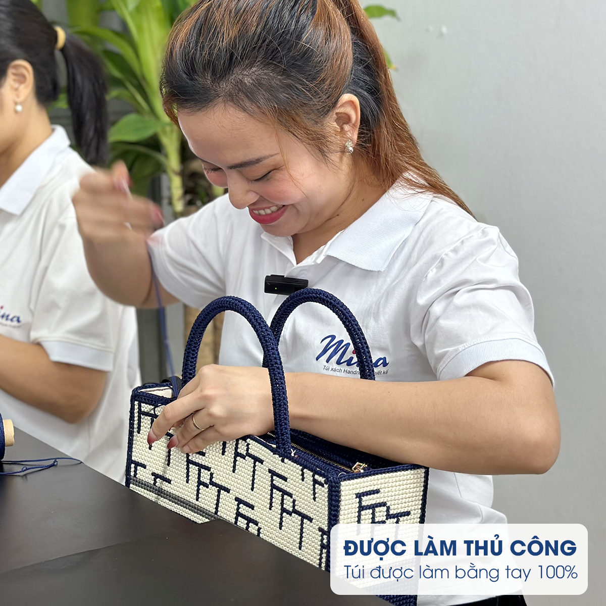 Túi Tote Handmade họa tiết Trơn_thumbnail_7