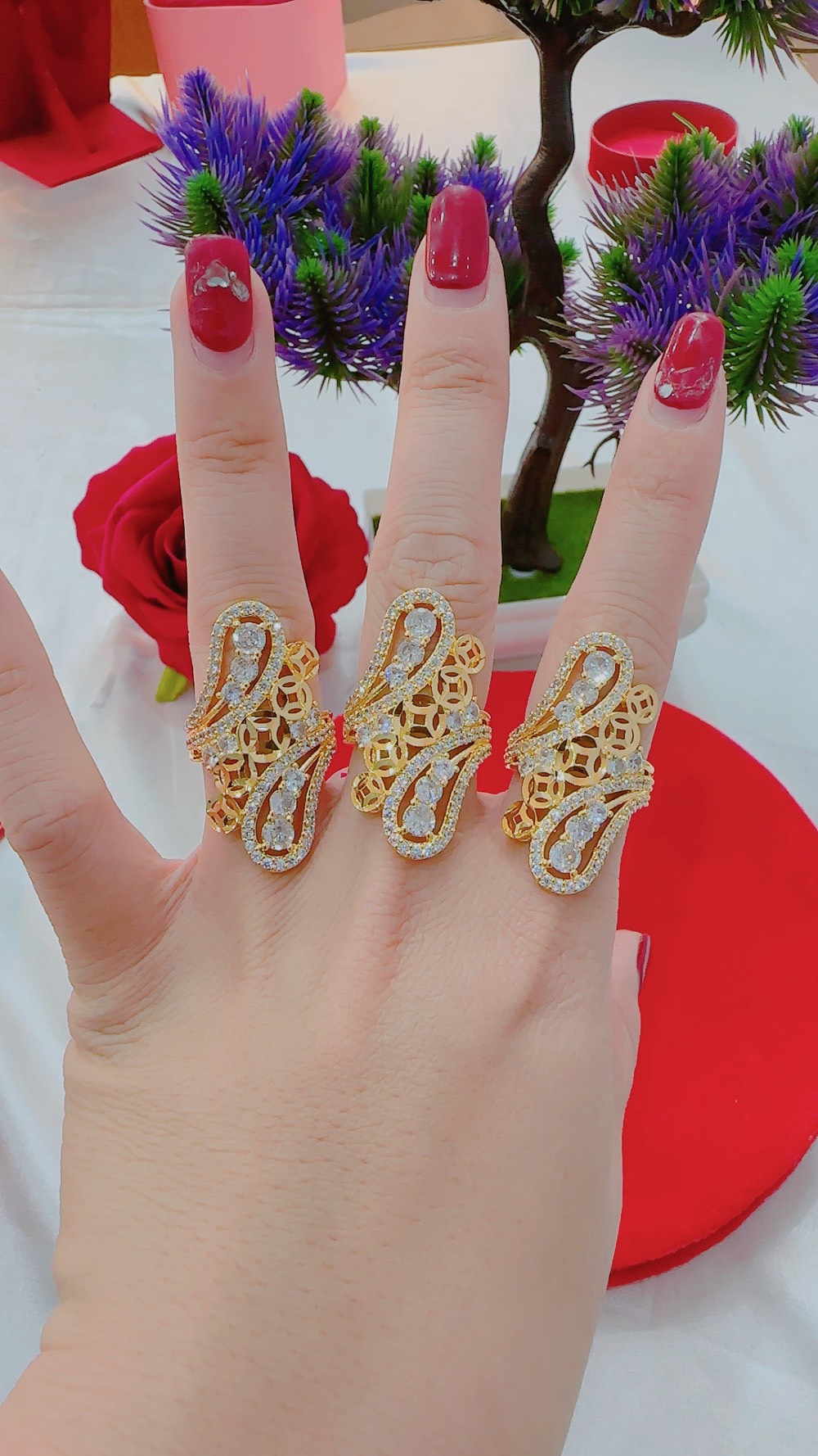 Nhẫn kim tiền cánh bướm đính đá,_thumbnail_2