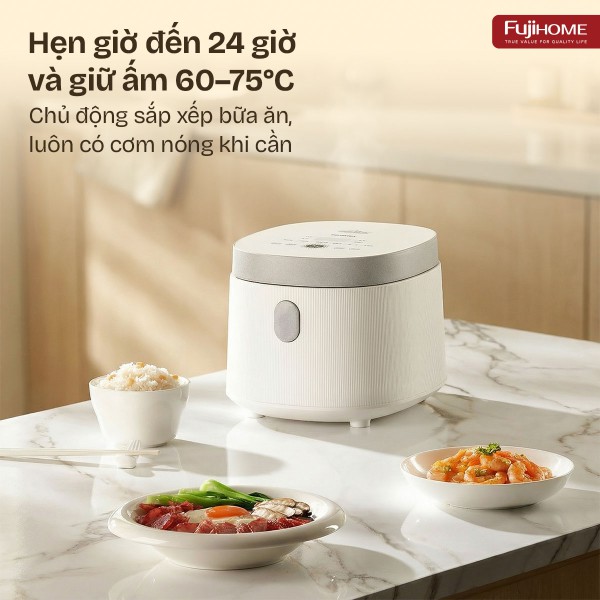 Nồi cơm điện Fujihome Inox LowSugar RC10BLS_thumbnail_11