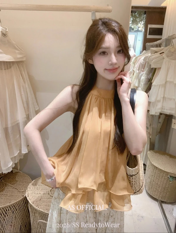 Lucas - Áo yếm dáng xòe viền bèo gấu 2 tầng_thumbnail_6