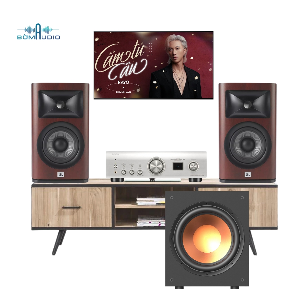 Combo Amply DENON PMA-900NE + Loa Bookshelf JBL STUDIO 630 + Loa Subwoofer PARAMAX SUB-E30 – DP6_thumbnail_0