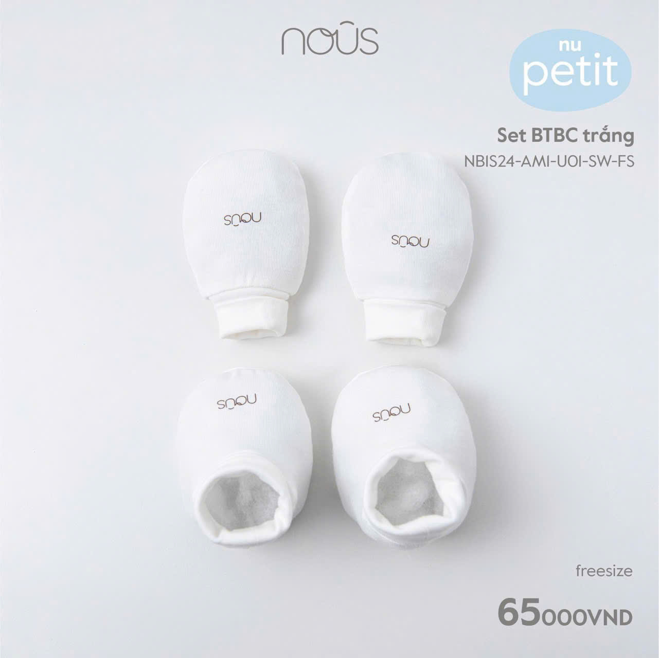 Set bao tay chân Nous (new)