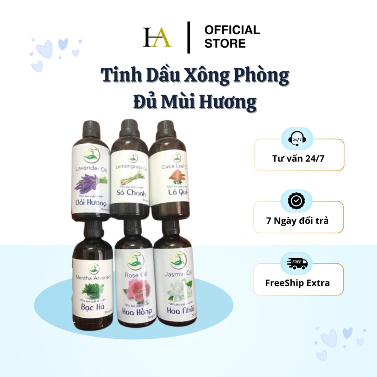 Tinh dầu xông phòng dung tích 100ml