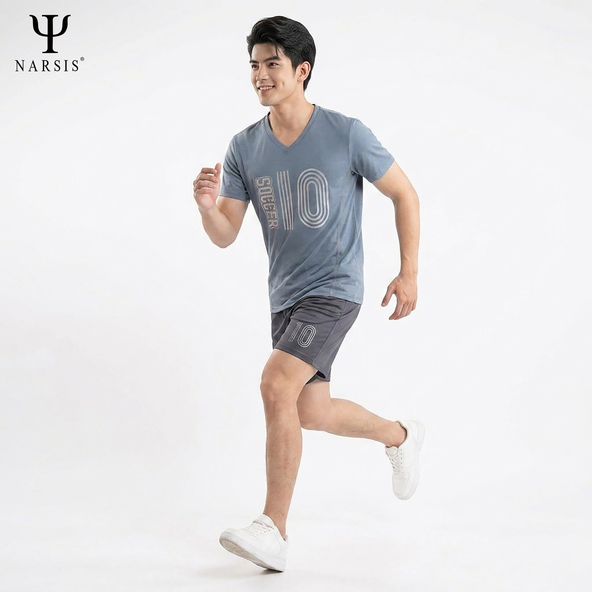 BỘ HÈ NAM E0001 NARSIS CHẤT LIỆU THOÁNG MÁT, DỄ CHỊU, THOẢI MÁI CẢ NGÀY, DỄ VẬN ĐỘNG