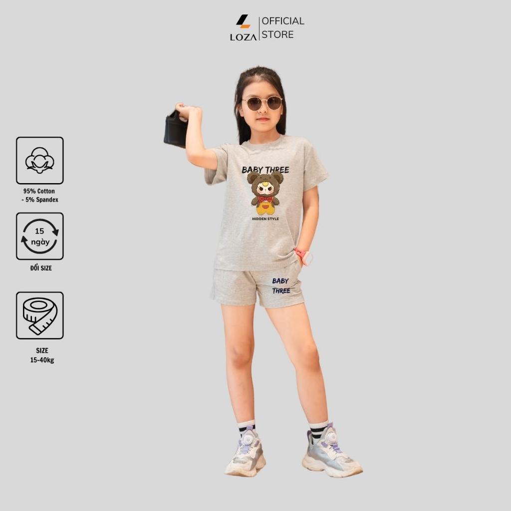 [XẢ KHO SIZE BỘ 160] Bộ đồ cho bé gái nhiều mẫu - Quần áo bé gái từ 35-40kg - Loza Kids XB010_thumbnail_25