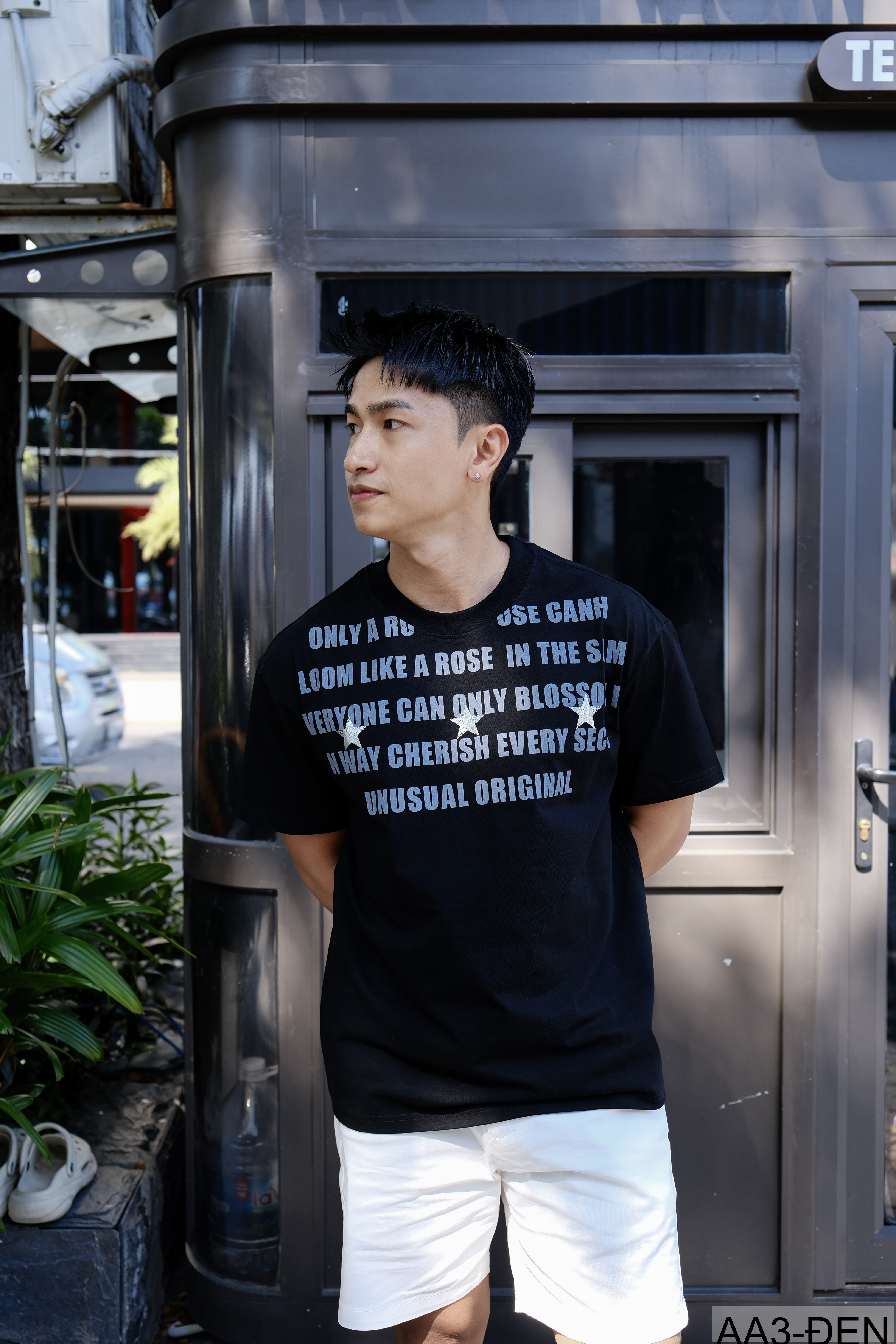 AA3 - Áo thun unisex cổ tròn tay ngắn in chữ retro phong cách streetwear_thumbnail_9