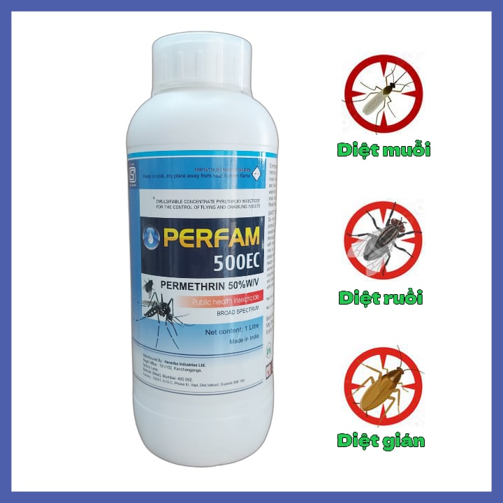 THUỐC DIỆT MUỖI PERFAM 500EC 1 Lít (Ấn Độ)