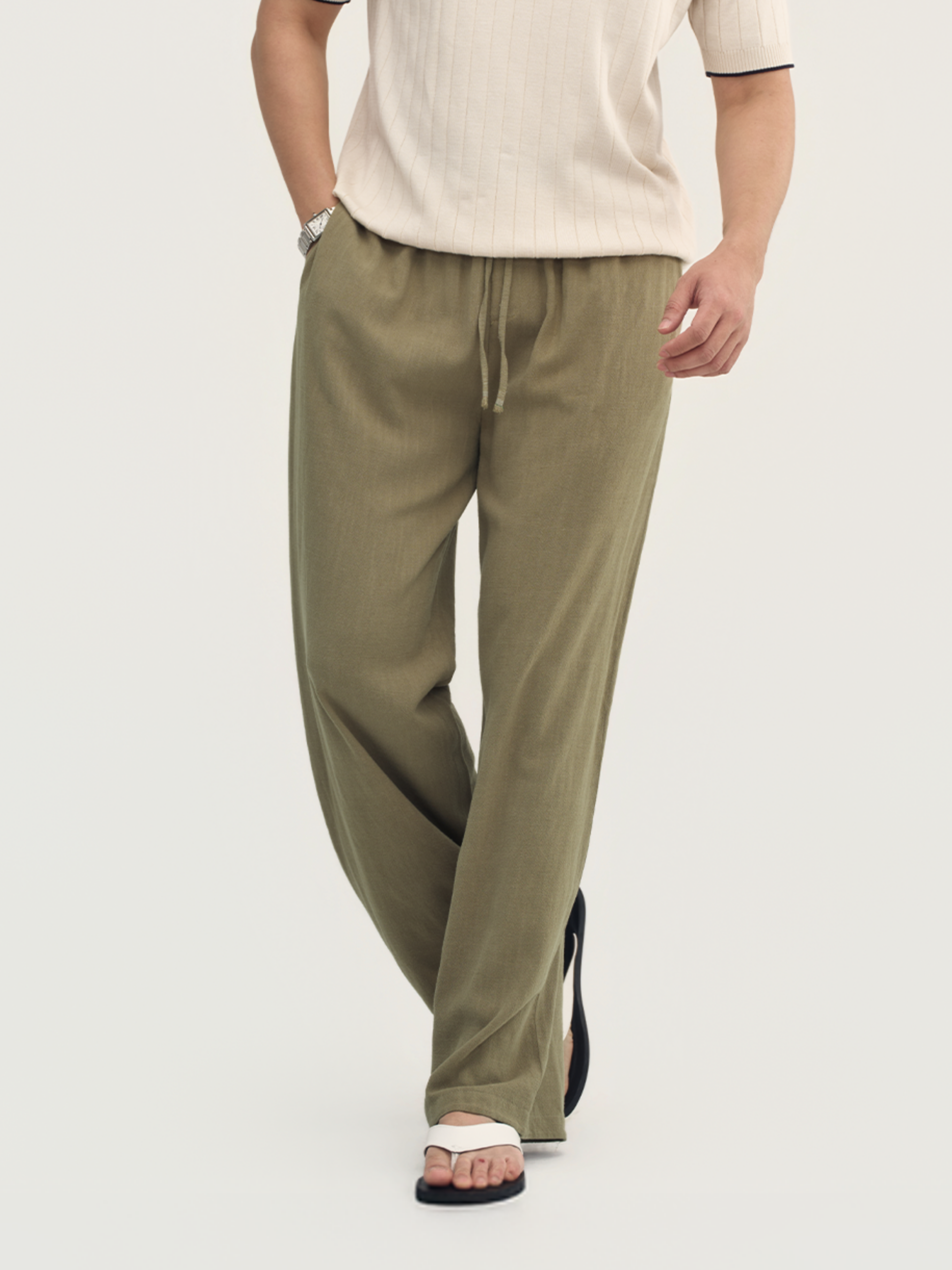 Quần Dài Tiago Vải Linen Form Wide Leg_thumbnail_7