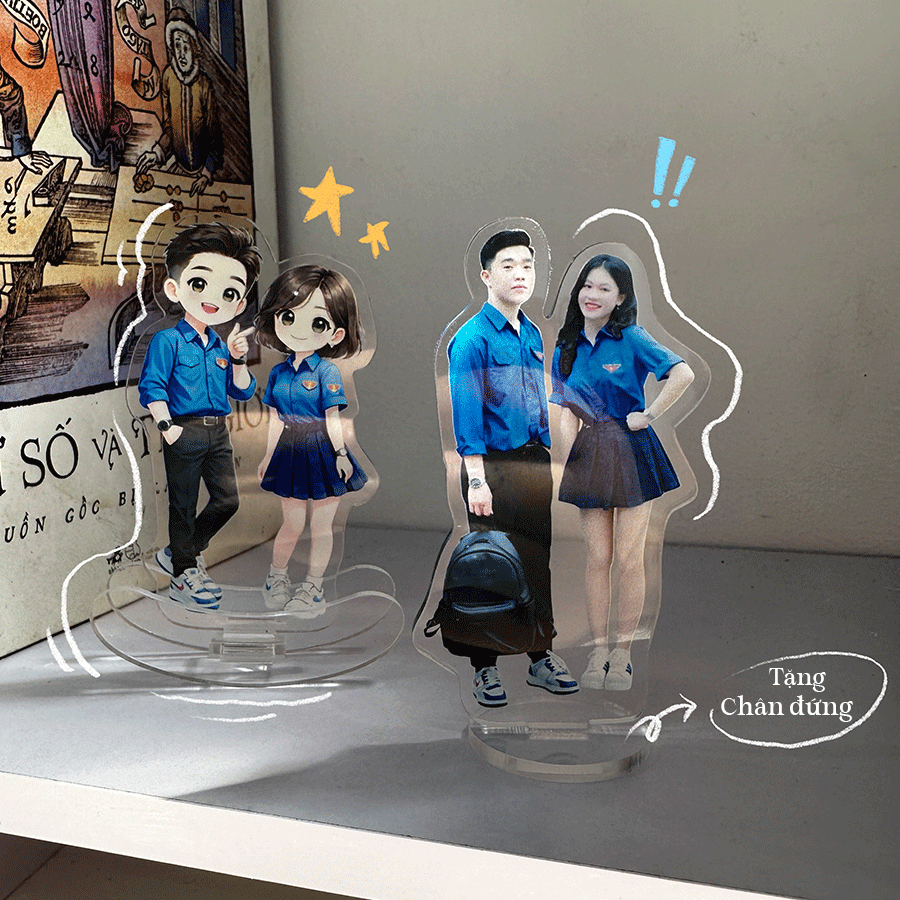 Standee lắc lư in ảnh theo yêu cầu - Ảnh thật hoặc chibi - Quà tặng ý nghĩa_thumbnail_3