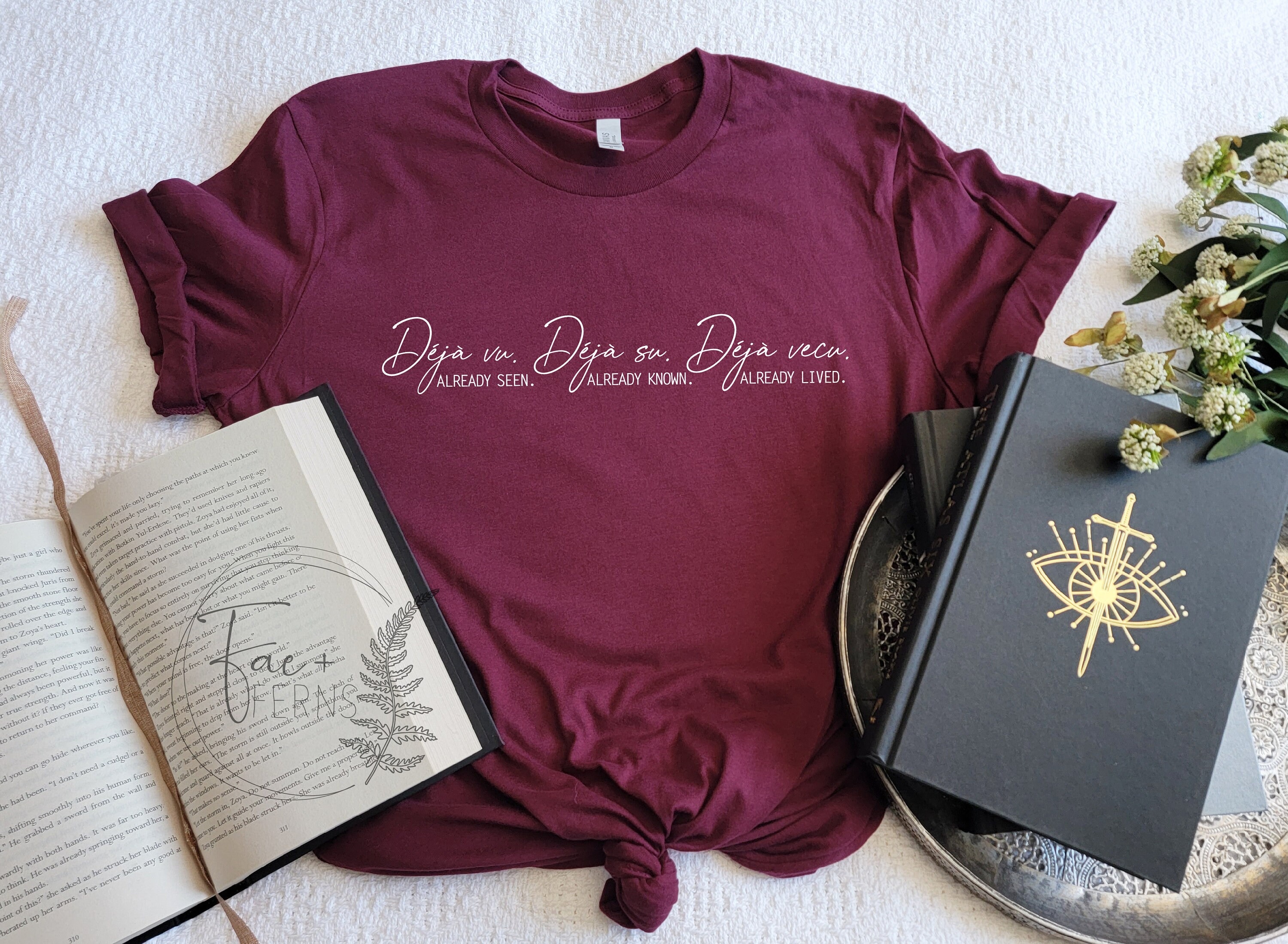 Already Lived | Book Lovers T-Shirt DEJAVU_thumbnail_7