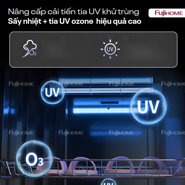 Tủ sấy chén bát tiệt trùng dung tích lớn DD180_thumbnail_8