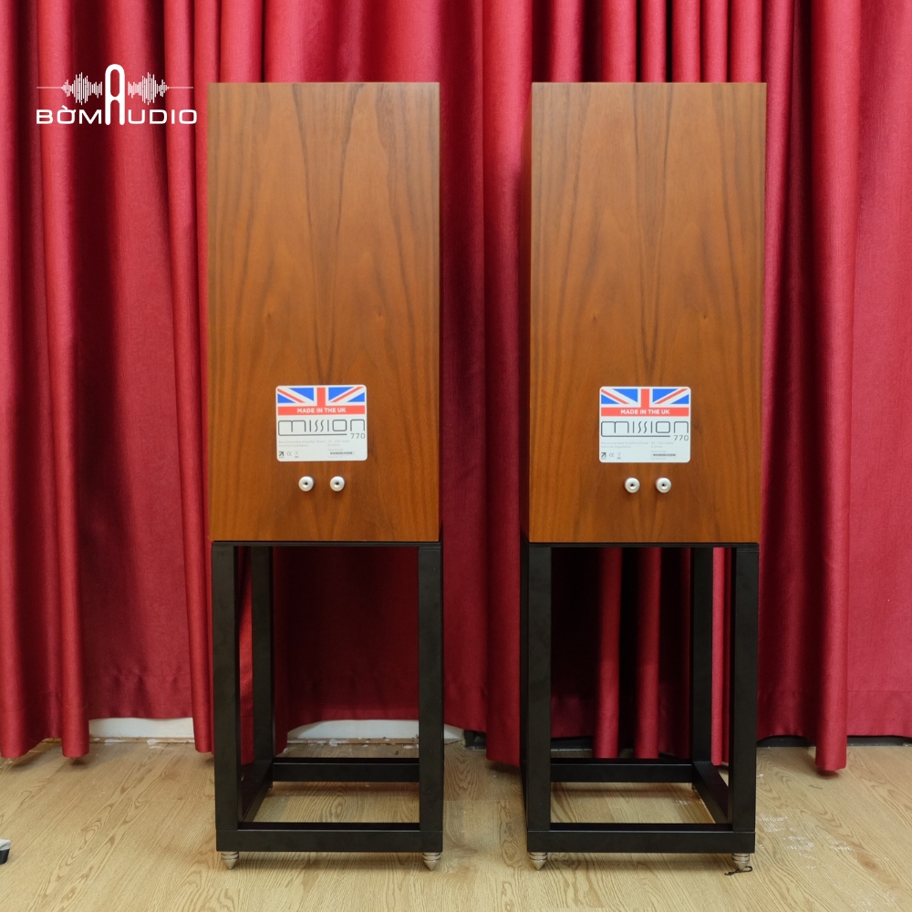 Hình ảnh chụp thực tế loa bookshelf MISSION 770 tại Bờm Audio