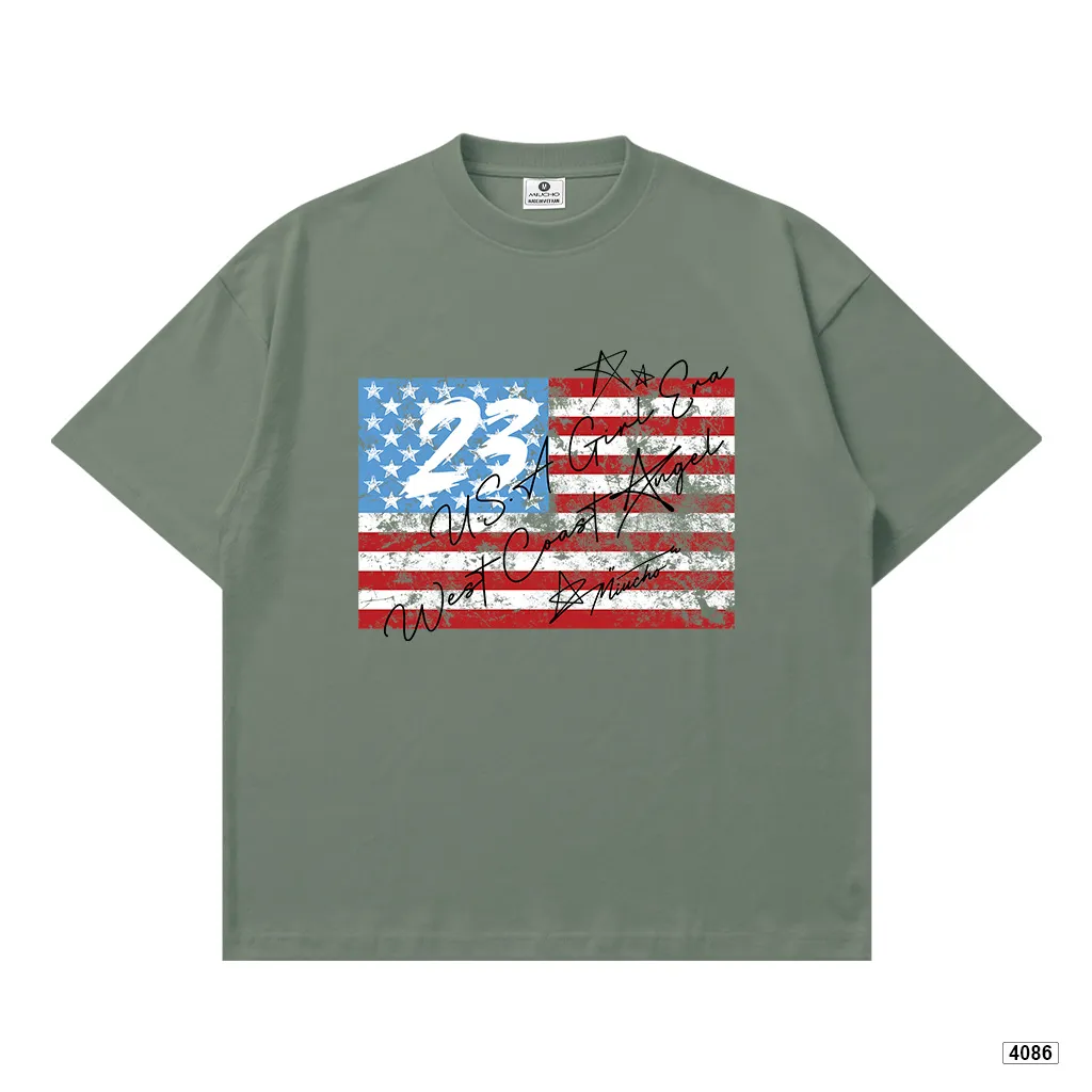 Áo thun boxy unisex cá tính Miucho 4086_thumbnail_12