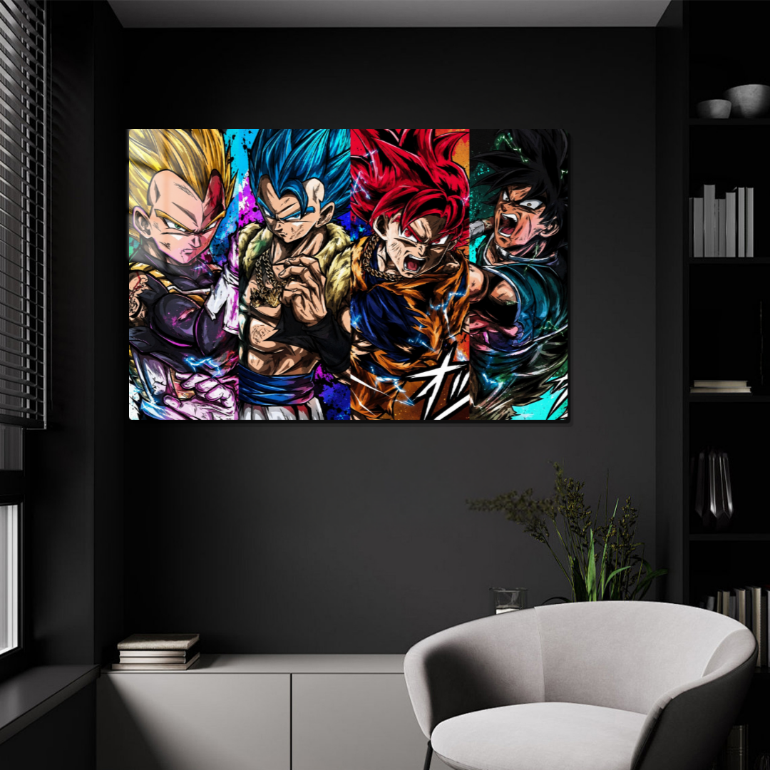 Dragon Ball Vegeta Gogeta Goku Broly Super Brilhante — ANM-DBS-447_thumbnail_2