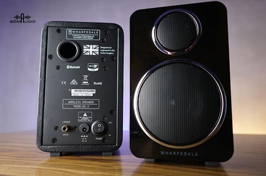 Wharfedale DS-2 có sẵn 2 màu đen và trắng