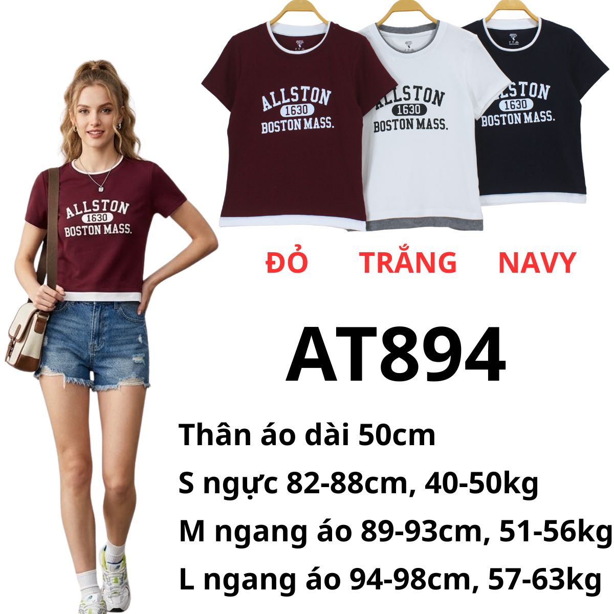 AT894- Áo thun nữ