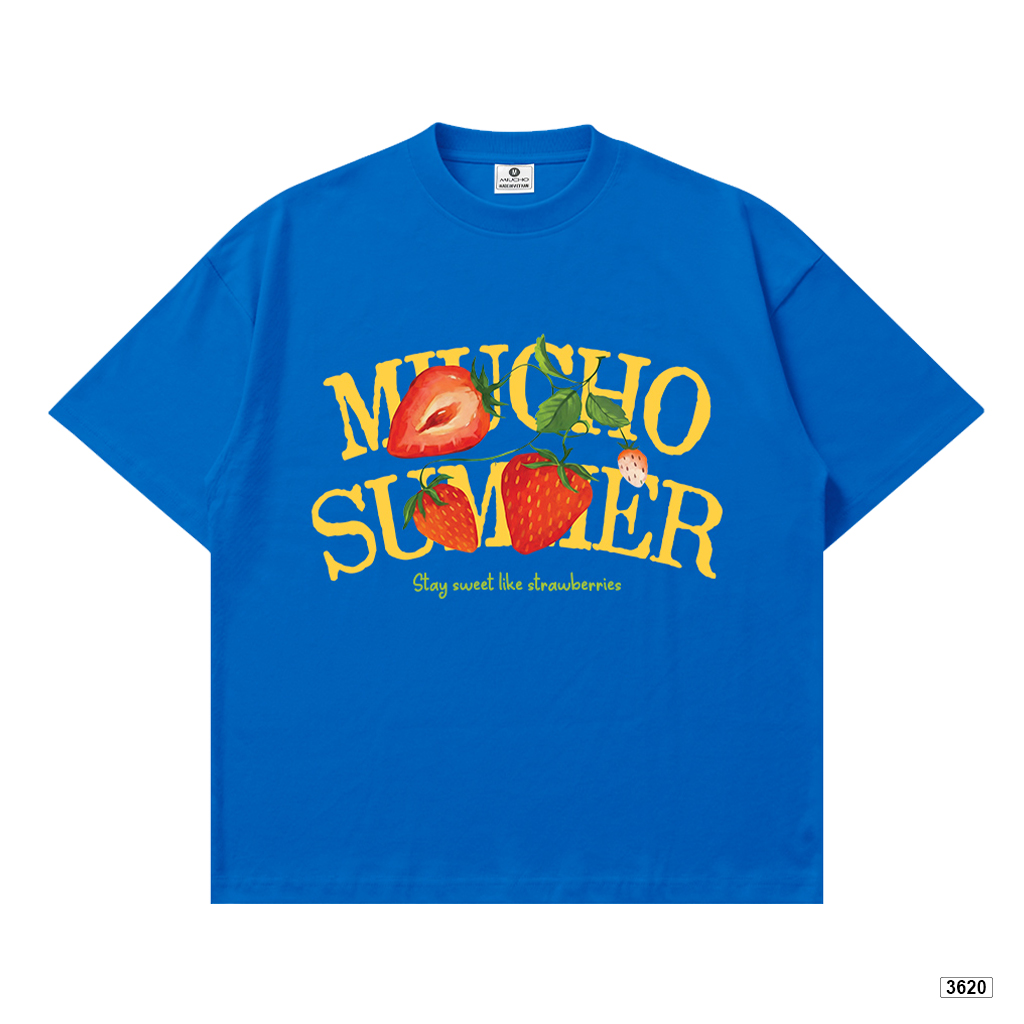 Áo thun boxy unisex Miucho Summer tôn dáng 3620_thumbnail_16