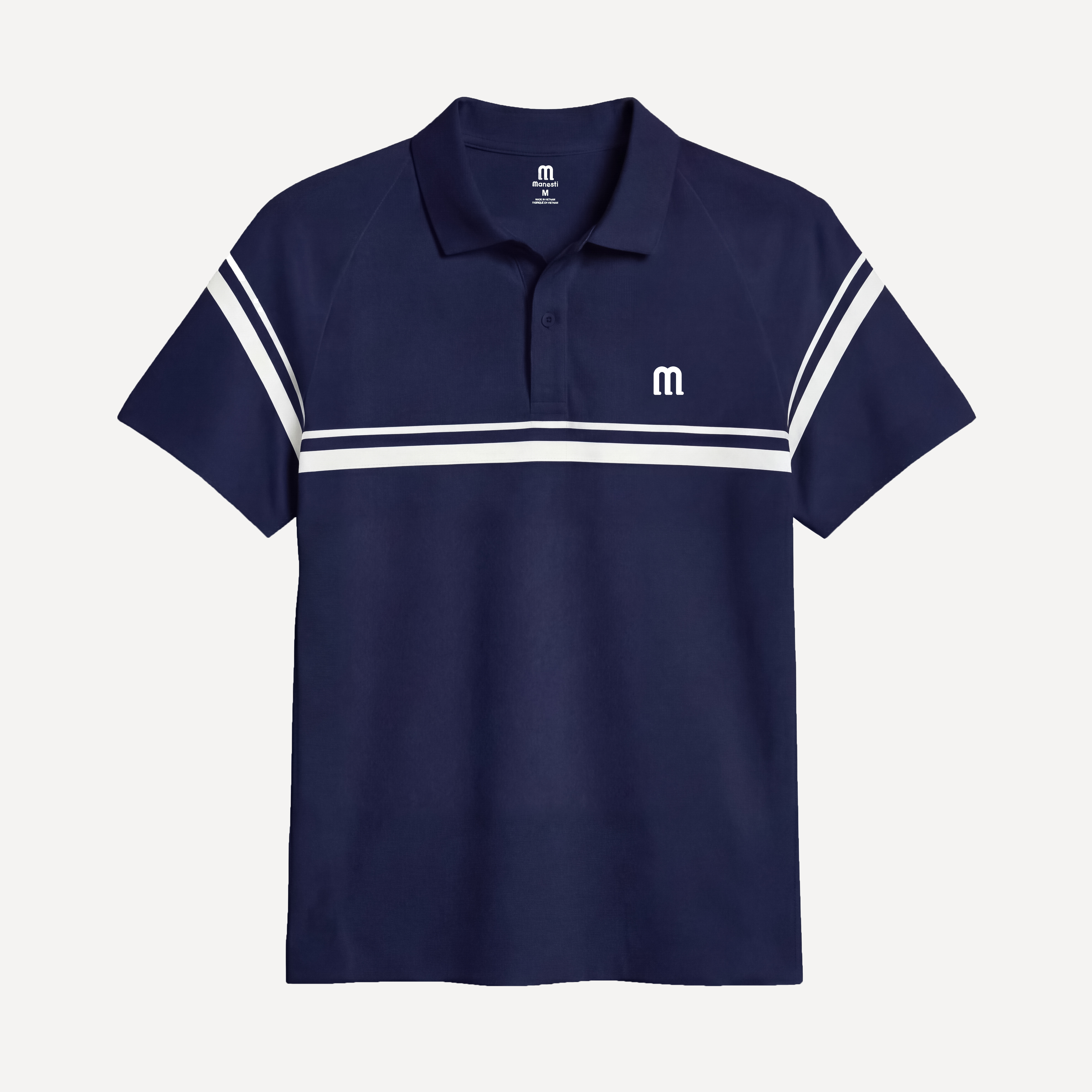 Áo polo nam Twin Crest Manesti_thumbnail_10