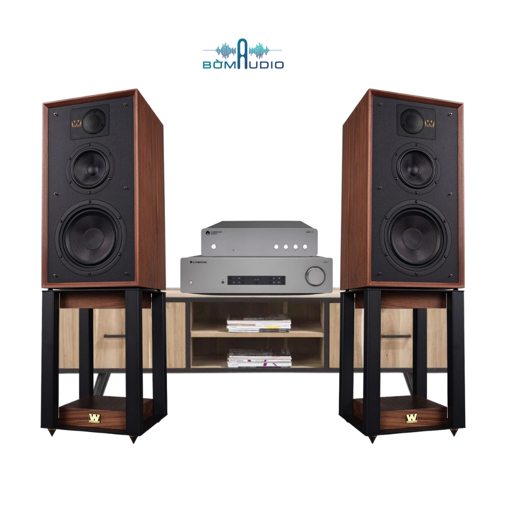 Combo Amply CAMBRIDGE CXA81 + CAMBRIDGE AUDIO MXN10 + Loa WHARFEDALE LINTON HERITAGE 85TH - B30_thumbnail_0