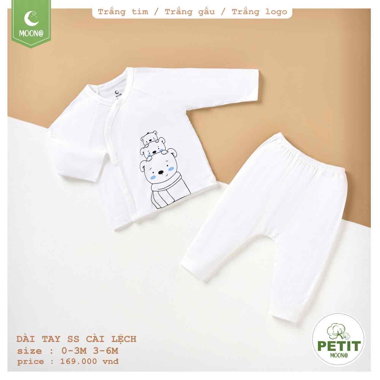 Bộ sơ sinh dài cài lệch thỏ gấu voi MOON_thumbnail_0