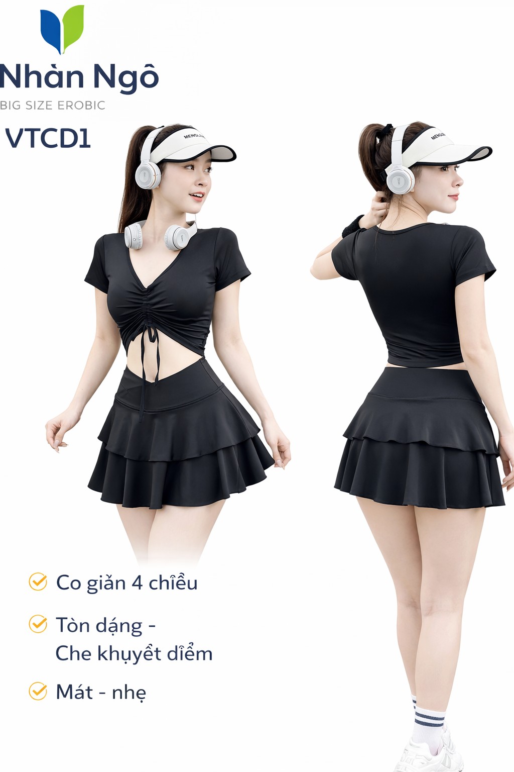 ĐỒ BƠI NỮ ĐA NĂNG KÍN ĐÁO VTCR – CHE BỤNG, TÔN DÁNG, CO GIÃN 4 CHIỀU