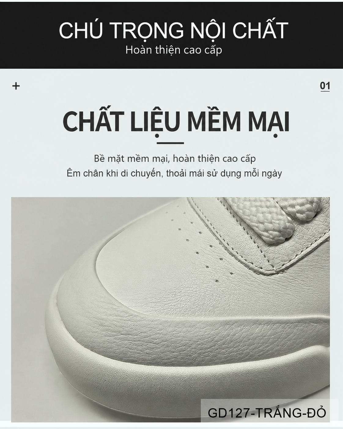GD127 - Giày thể thao nam da bò trắng kiểu châu Âu, thoáng khí, tăng chiều cao, phối màu đỏ tinh tế_thumbnail_8