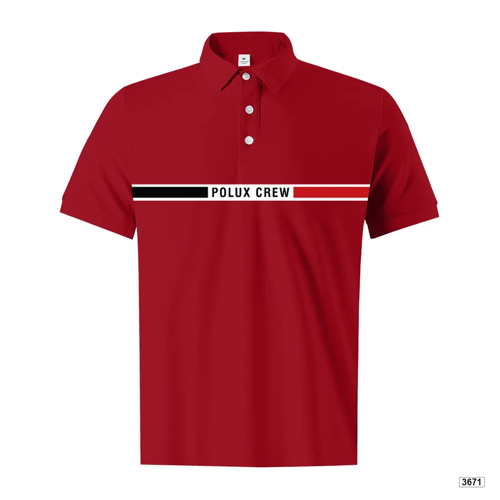 Áo polo nam polyester form vừa basic Polux 3671_thumbnail_12