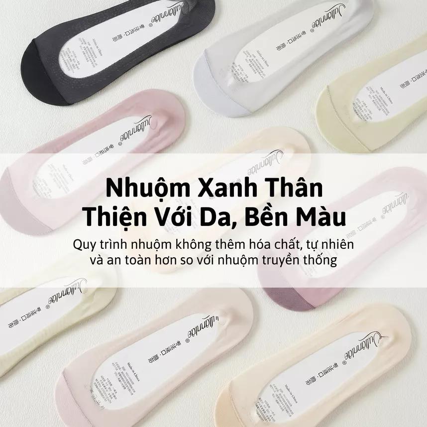 Set 5 Đôi Tất Thuyền Trong Suốt Lụa Băng_thumbnail_6