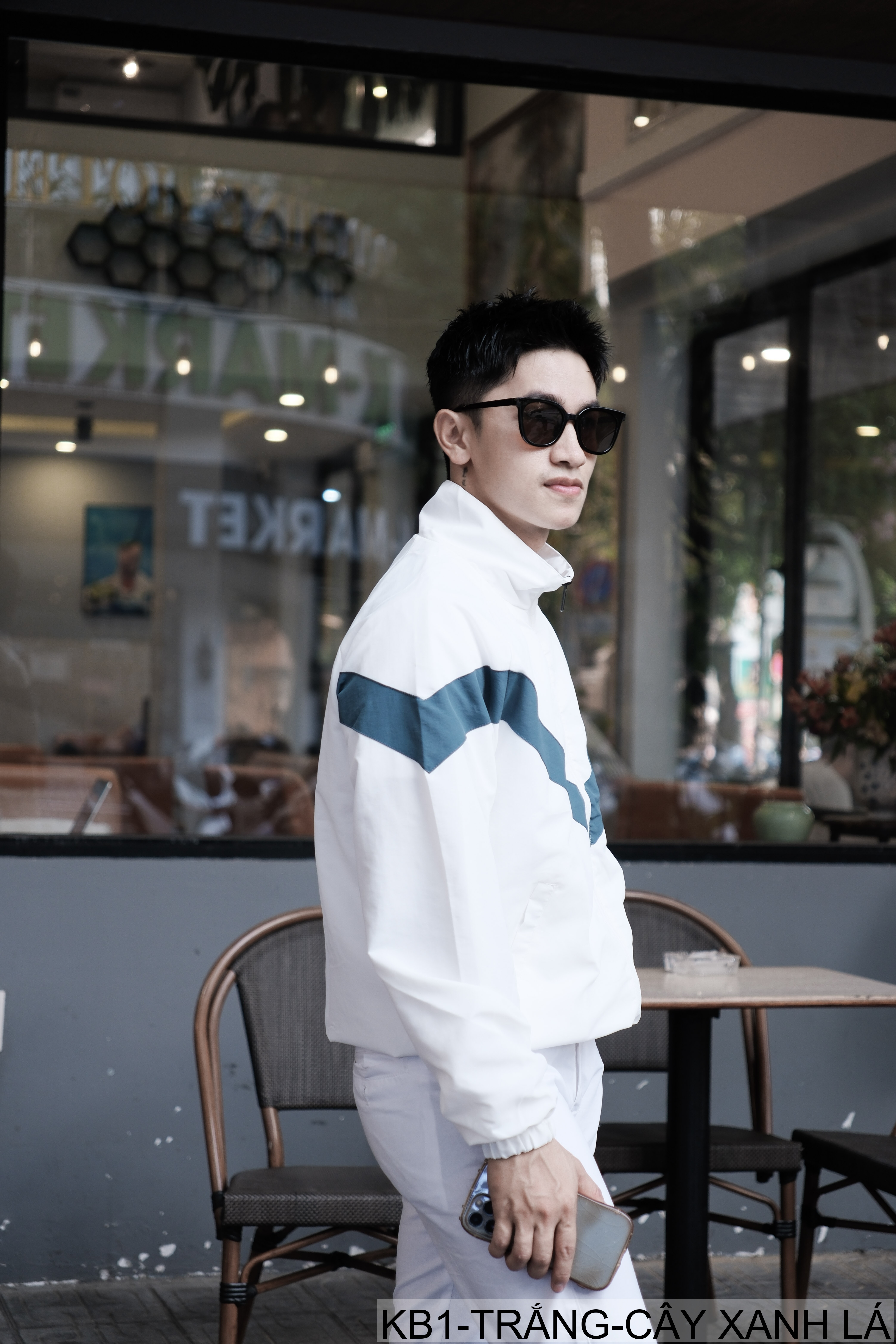 KB1 - Áo khoác nam thể thao phối màu năng động, form rộng rãi, mùa xuân thu_thumbnail_3